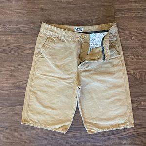 Vans mens shorts waist 30